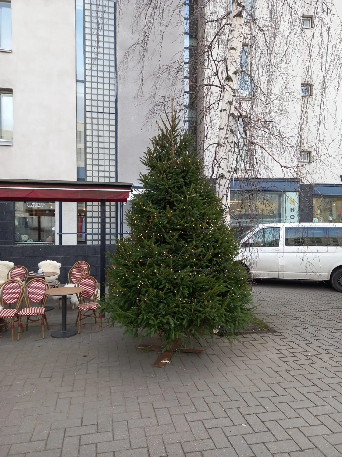 Joulukuusen toimitus